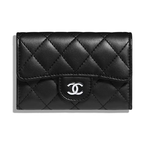 chanel classic card holder caviar.